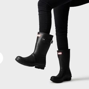 Hunter rain boots!